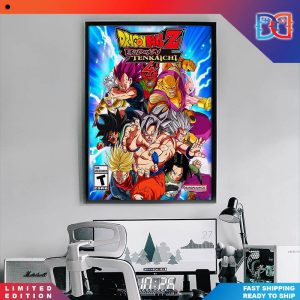 Dragon Ball Z Budokai Tenkaichi Game Poster Canvas