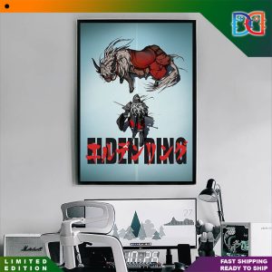Elden Ring x Akira Art Character Poster Canvas