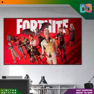 Fortnite New Season 4 New Character Last Resort Fan Poster Canvas