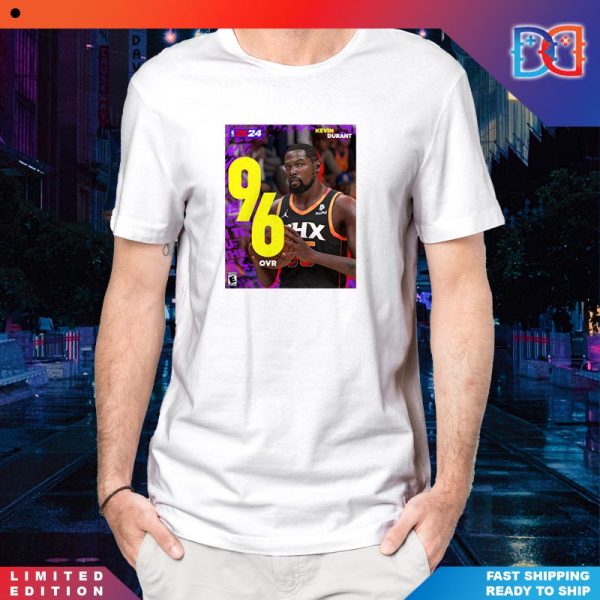 NBA 2K24 Kevin Durant 96 Over Unisex T-shirt