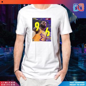 NBA 2K24 Lebron James 96 Over Unisex T-shirt