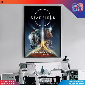 New Starfield Xbox Game Pass Poster Canvas