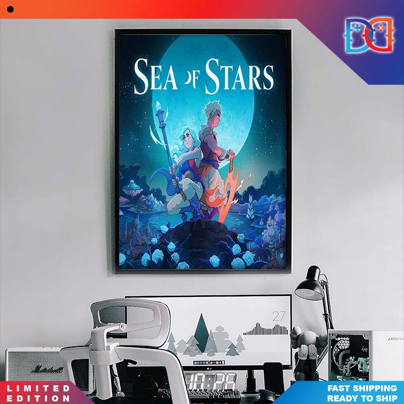 Sea Of Stars The PlayStation Plus Game Catalog Poster Canvas