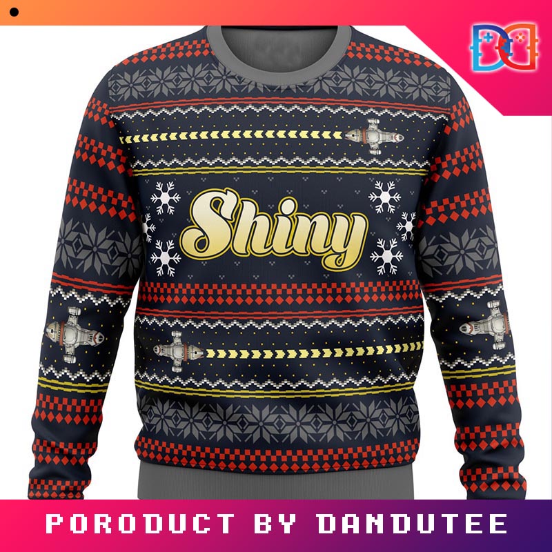A Very Shiny Christmas Firefly Game Ugly Christmas Sweater