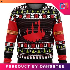 Christmas Castlevania Game Ugly Christmas Sweater
