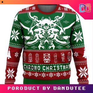Chrono Trigger Chrono Christmas Game Ugly Christmas Sweater