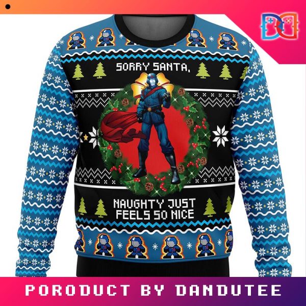 Cobra Commander Christmas Game Ugly Christmas Sweater
