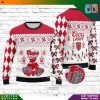 Coors Light Beer Snow Pattern Knitted Ugly Christmas Sweater