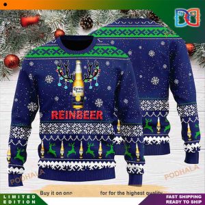 Corona Extra Reinbeer Funny Ugly Christmas Sweater