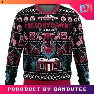 Dead by Dawn Evil Dead Game Ugly Christmas Sweater