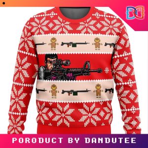 Duke Togo Golgo 13 Game Ugly Christmas Sweater