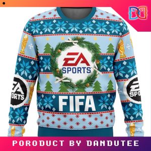 EA Sports FIFA Game Ugly Christmas Sweater