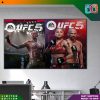 EA Sports UFC 5 Israel Adesanya Deluxe Edition Cover Athlete Art Poster Canvas