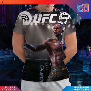 EA Sports UFC 5 Israel Adesanya Deluxe Edition Cover Athlete Art All Over Print Shirt