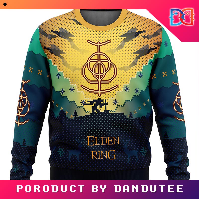 Elden Ring Game Ugly Christmas Sweater
