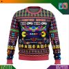 Game Over Nintendo Pixel Character Pattern Ugly Christmas Sweater