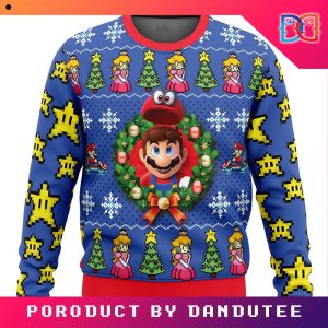 Mario Kart Game Ugly Christmas Sweater