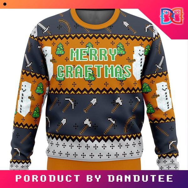 Minecraft Minecraftmas Christmas Sweater