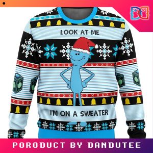 Mr. Meeseeks Game Ugly Christmas Sweater