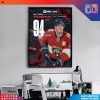 NHL 24 Kirill Kaprizov Minnesota Wild 92 Over Game Poster Canvas