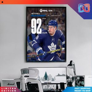 NHl 24 Toronto Maple Leafs 92 Over Game Poster Canvas