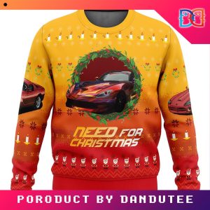 Need For Christmas Need For Speed Game Ugly Christmas Sweater