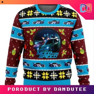 Need For Speed Game Ugly Christmas Sweater
