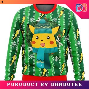 Nintendo Pikachu Pokemon Legends Meme Game Ugly Christmas Sweater