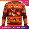 Nintendo Pokemon Legends Christmas Blaze Charizard Pixel Style Game Ugly Christmas Sweater