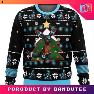 Nintendo Umbreon Pokemon Game Ugly Christmas Sweater