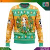 One Piece Luffy Thousand Sunny Head Pattern Logo Ugly Christmas Sweater