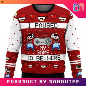 SNES Game Ugly Christmas Sweater