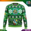 Monopoly Board Games Pixel Character Ugly Christmas Sweater