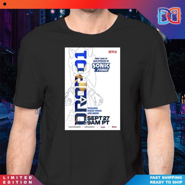Sonic The Netflix Series New Episodes Game T-Shirt