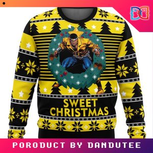 Sweet Christmas Luke Cage Game Ugly Christmas Sweater