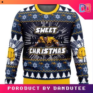 Sweet Christmas Luke Cage Marvel Game Ugly Christmas Sweater