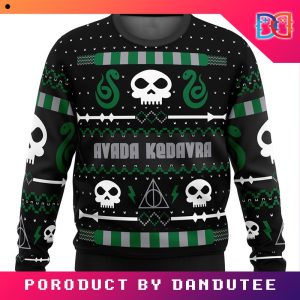 The Dark Sweater Harry Potter Game Ugly Christmas Sweater
