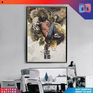 The Last Of Us 10th Anniversary Collab Fangamer Limited Game Poster Canvas