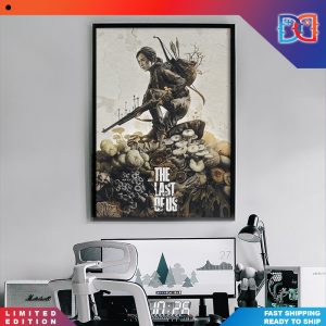 The Last Of Us 10th Anniversary Collab Fangamer Poster Canvas
