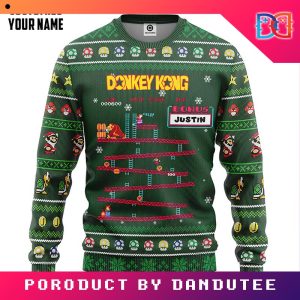 Ugly Donkey Kong Christmas Game Ugly Christmas Sweater