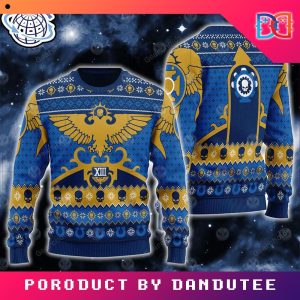 Warhammer 40k Declare HERESY Iconic Game Ugly Christmas Sweater