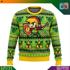 Zelda Holiday Link Game Ugly Christmas Sweater