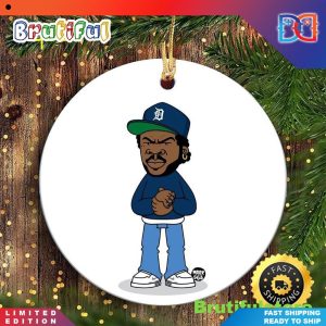 Ice Cube Hip Hop 90s Hip Hop Christmas Ornaments