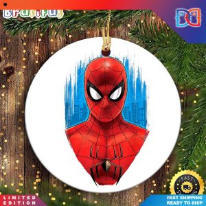 Marvel Spider Man No Way Home Red and Blue Spidey Suit Marvel Christmas Ornaments