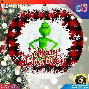 Merry Funny Grinch The Grinch Tree Christmas Ornaments