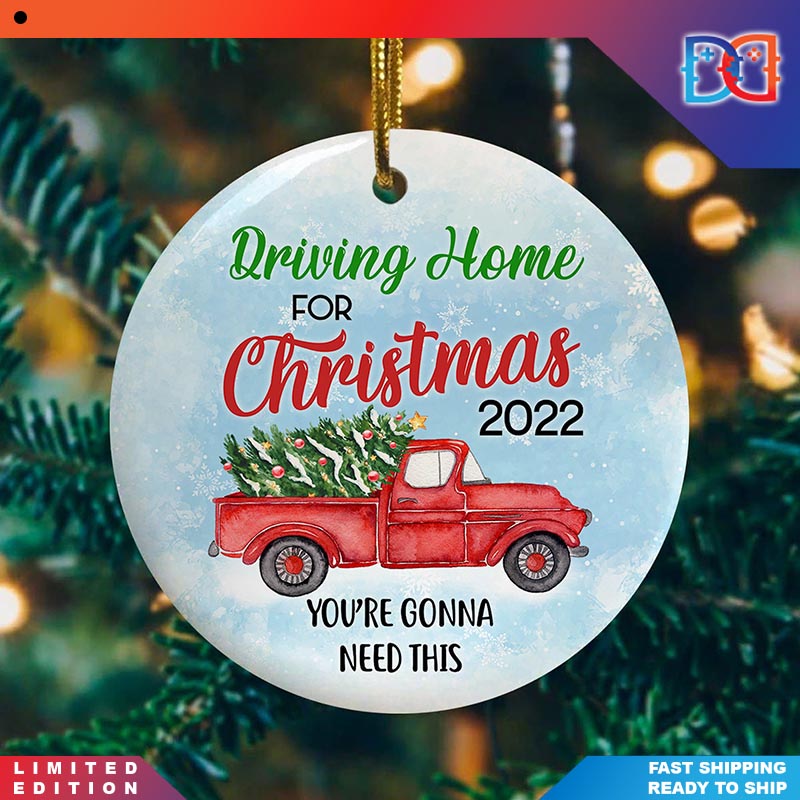 New Home Driving For Housewarming Gifts Christmas Ornaments
