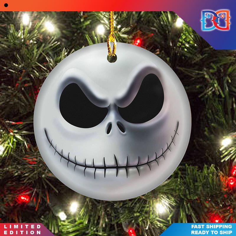 Nightmare Before Jack Skellington Movie Tree Decor Christmas Ornaments