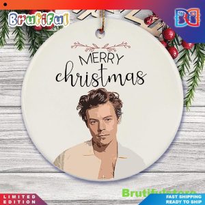 One Direction Harry Styles Merry Hip Hop Christmas Ornaments
