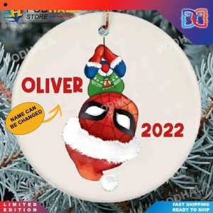 Personalized Santa Claus Spiderman Superhero Custom Bring Your Ideas Thoughts And Imaginations Into Reality Today Christmas Ornaments