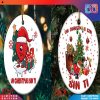 Personalized Turning Red Christmas Ornaments